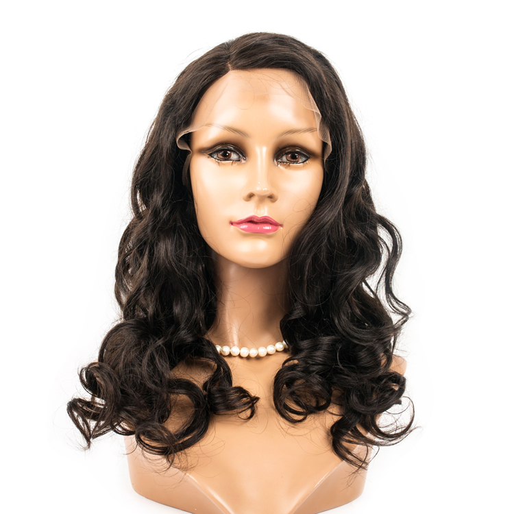 Natural Brazilian Human Hair Wigs Lace Front Wigs Beautiful Hair    LM112